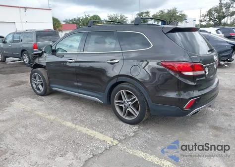 2017 Hyundai Santa Fe Limited Ultimate z USA, uszkodzony, nr VIN KM8SR4HF4HU183661